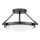 Hinkley - Overflademonteret loftlampe COLLIER 3xE14/40W/230V Ø 41,7 cm sort