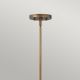 Hinkley - Pendel on a pole FU LIGHTON 1xE27/100W/230V bronze/sort