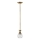 Hinkley - Pendellampe PLANTATION 1xE27/60W/230V guldfarvet