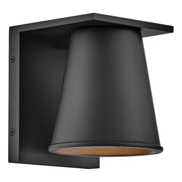 Hinkley - Udendørs LED væglampe HANS 1xGU10/8W/230V IP44 sort