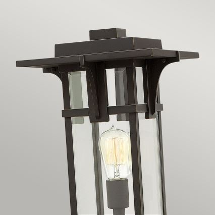 Hinkley - Udendørslampe MANHATTAN 1xE27/100W/230V IP44 sort