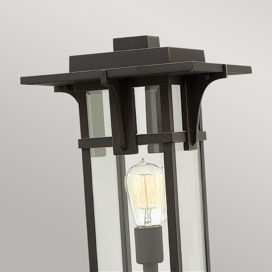 Hinkley - Udendørslampe MANHATTAN 1xE27/100W/230V IP44 sort