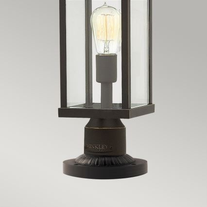 Hinkley - Udendørslampe MANHATTAN 1xE27/100W/230V IP44 sort