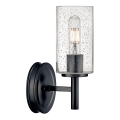 Hinkley - Væglampe COLLIER 1xE27/60W/230V sort