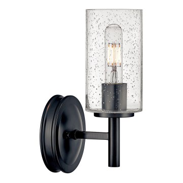 Hinkley - Væglampe COLLIER 1xE27/60W/230V sort