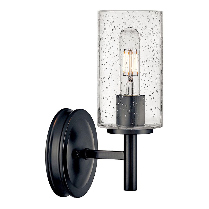 Hinkley - Væglampe COLLIER 1xE27/60W/230V sort