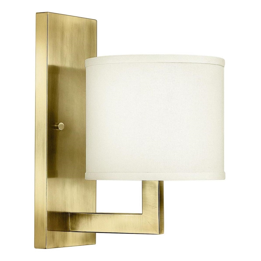 Hinkley - Væglampe HAMPTON 1xE27/60W/230V guld