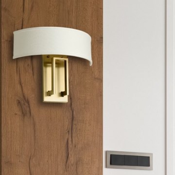 Hinkley - Væglampe HAMPTON 2xE14/40W/230V guld