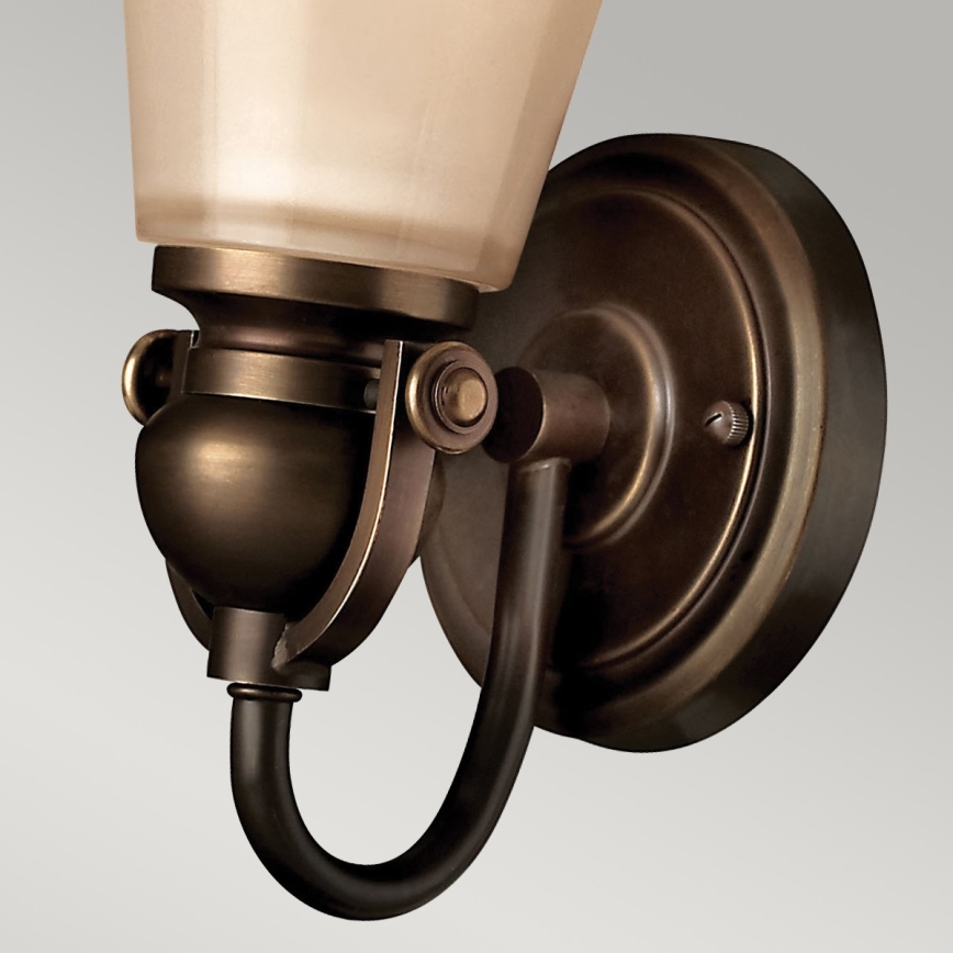 Hinkley - Væglampe MAYFLOWER 1xE27/100W/230V bronze