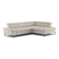 Hjørnesofa med chaiselong i L-form MARANO højre beige