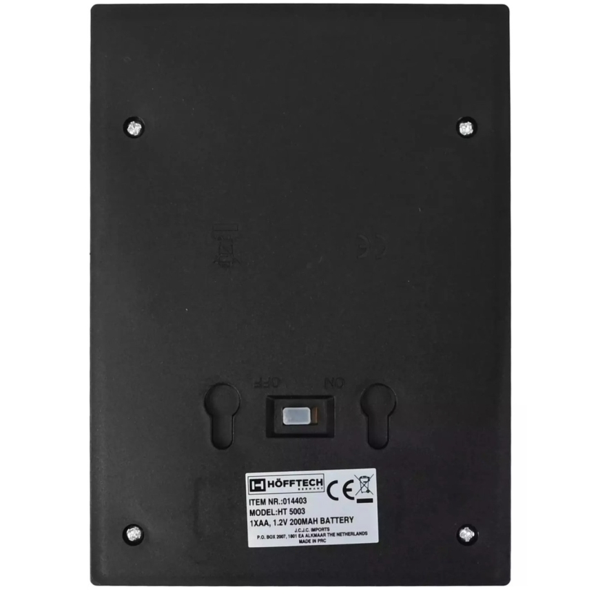 HÖFFTECH - LED solcelle-vægarmatur LED/1,2V 200 mAh IP44