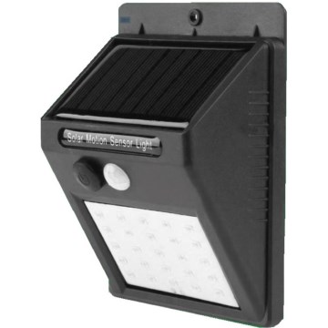 HÖFFTECH - LED solcelle-væglampe med sensor LED/3,7V 1200 mAh IP65