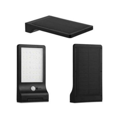 HÖFFTECH - Solcelledrevet LED-væglampe med bevægelses- og skumringssensor LED/3,7V 2200 mAh IP44