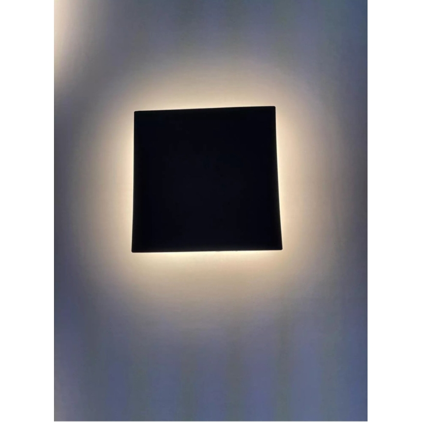 HÖFFTECH - LED udendørs væglampe LED/10W/230V firkantet IP65