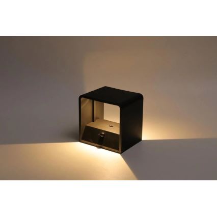 HÖFFTECH - Genopladelig LED-væglampe med bevægelsessensor LED/0,8W/3,7V 1200 mAh