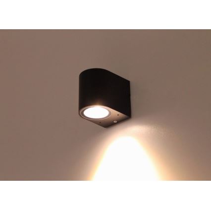 HÖFFTECH - Udendørs væglampe 1xGU10/35W/230V IP65