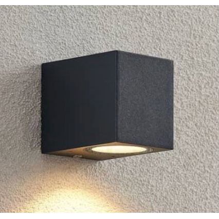 HÖFFTECH - Udendørs væglampe 1xGU10/35W/230V IP65