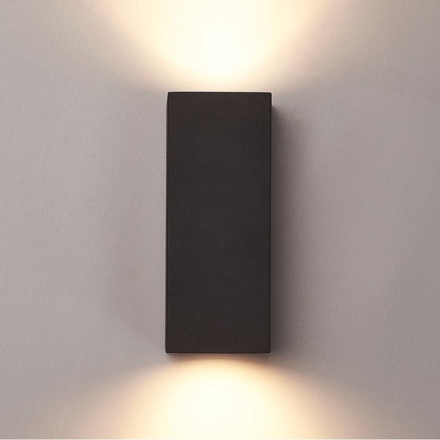 HÖFFTECH - Udendørs væglampe 2xGU10/35W/230V IP65