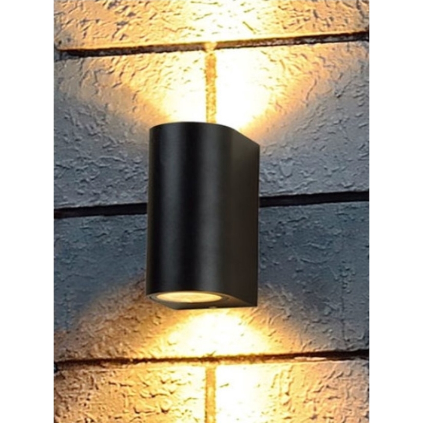 HÖFFTECH - Udendørs væglampe 2xGU10/35W/230V IP65