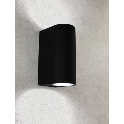 HÖFFTECH - Udendørs væglampe 2xGU10/35W/230V IP65