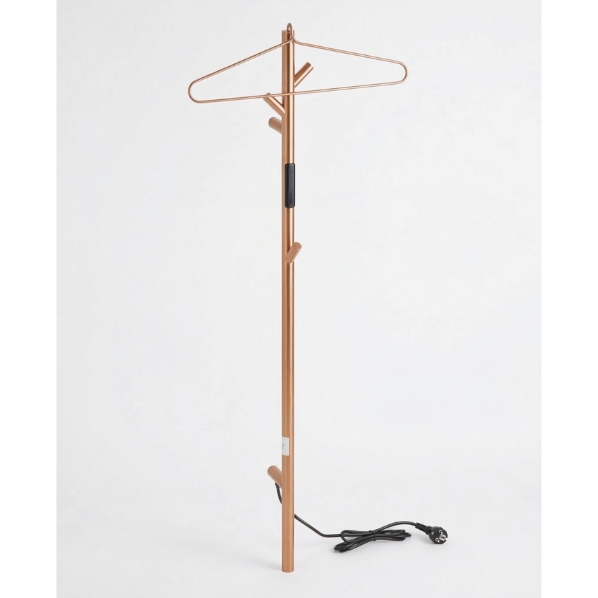 Holder til elektrisk håndklædetørrer 45x12,2 cm kobberfarvet