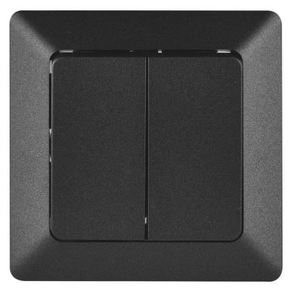 Home switch seriel 250V/10A antracit