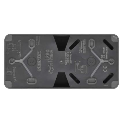 Home switch vekslende med en kontakt 250V/16A IP55