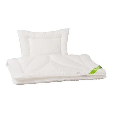 HomeDoctor - Støvmidebestandig pude STOPMITE ACTIVE 40x60 cm + dyne 100x135 cm