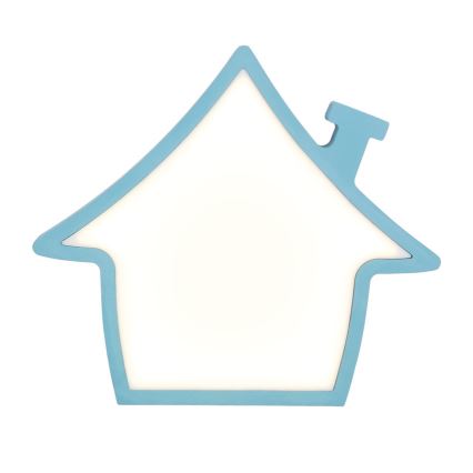 HOUSE LED bordlampe til børn 10W 230V blå