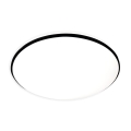 HUGO LED-loftlampe 12/18/24W/230V 3000/4000/6500K Ø 30 cm IP54 sort