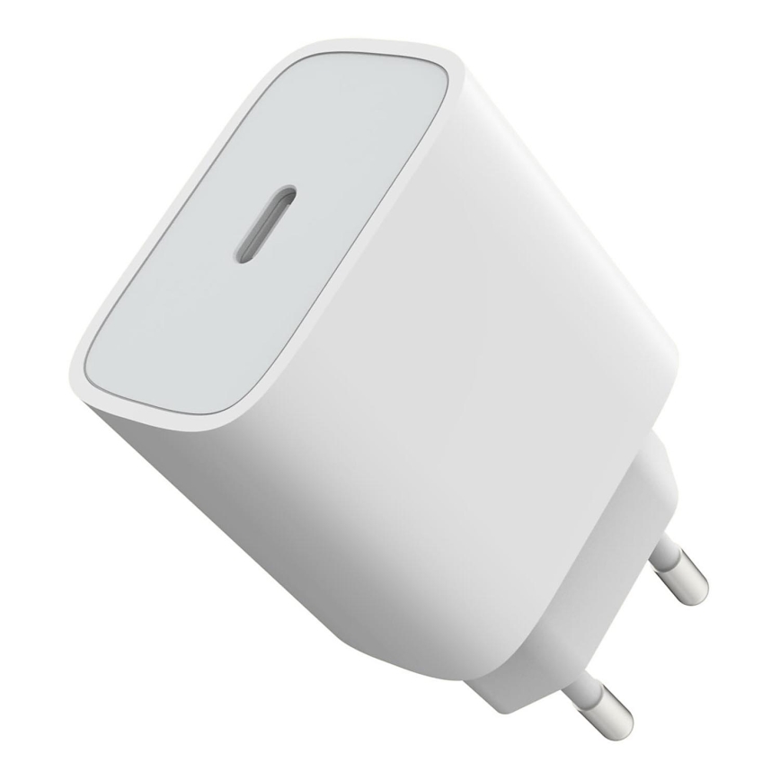 Hurtigoplader Power Delivery 20W USB-C hvid