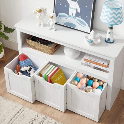 Hyldeskab SORELL hvid