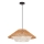 Hænge lampe AFRICA 1xE27/40W/230V diameter 50 cm brun/creme