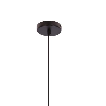 Hænge lampe AFRICA 1xE27/40W/230V diameter 50 cm brun/creme