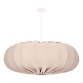 Hængelampe CAFEE 1xE27/40W/230V diam. 66 cm beige