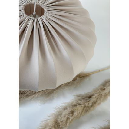 Hængelampe CAFEE 1xE27/40W/230V diam. 66 cm beige