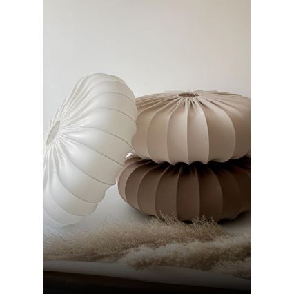 Hængelampe CAFEE 1xE27/40W/230V diam. 66 cm beige
