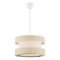 Hængelampe HALO 1xE27/60W/230V creme