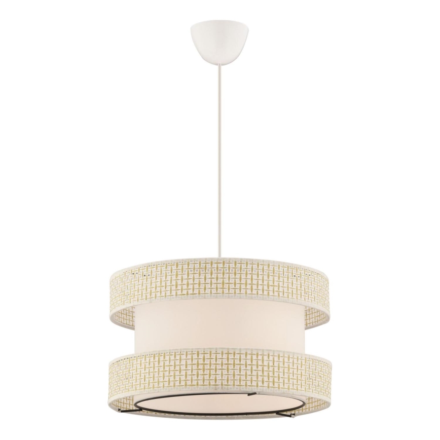 Hængelampe HALO 1xE27/60W/230V creme