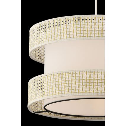 Hængelampe HALO 1xE27/60W/230V creme