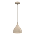Hængelampe med ledning NOAK CLASSIC 1xE27/15W/230V beige