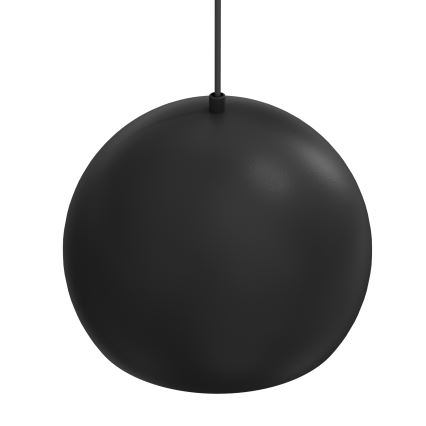 Hængelampe med ledning SOOL 1xE27/15W/230V Ø 27 cm sort