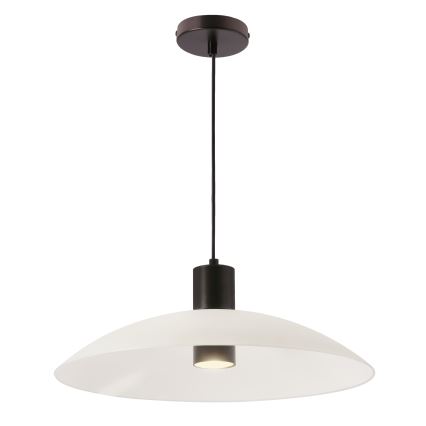Hængelampe TEDIN 1xGU10/15W/230V hvid/sort