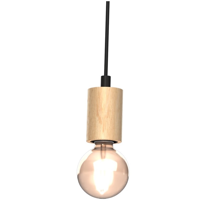 Hængelampe VIGA 5xE27/60W/230V træ
