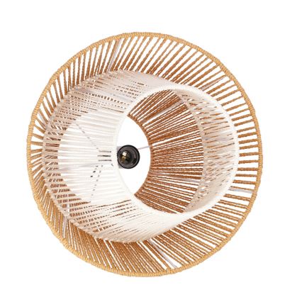 Hængende lampe AFRICA 1xE27/40W/230V 40 cm brun/creme