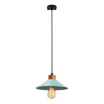 Hængende lys MANAVGAT 1xE27/40W/230V blå/brun