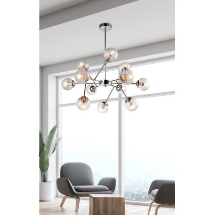 Hængende lysekrone BEST 12xE14/40W/230V