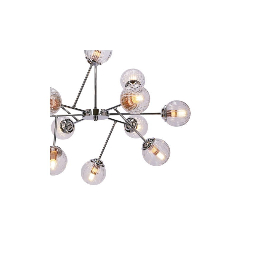 Hængende lysekrone BEST 12xE14/40W/230V
