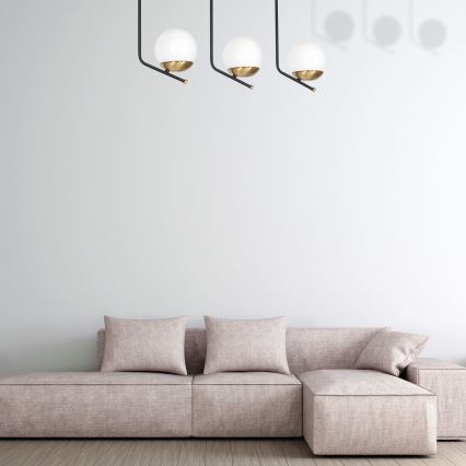 Hængende lysekrone CARINA 3xE14/40W/230V