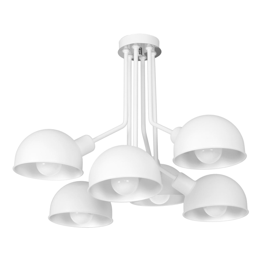 Hængende lysekrone DEVIN 6xE27/60W/230V